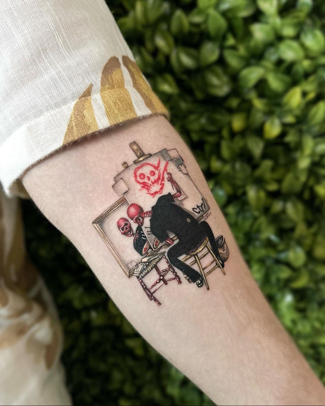 Tatuaj realizat la Madiny Tattoo București — lucrare din portofoliu nr. 3